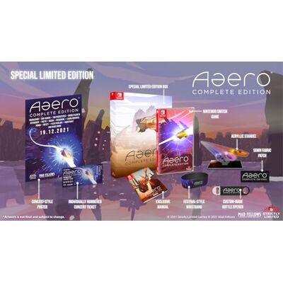 Strictly Limited Games Aaero: Complete Edition Limited Physical Release (Nintendo Switch) (Special Limited Edition, Nintendo Switch) Strictly Limited Games Aaero: Complete Edition Limited Physical Release (Nintendo Switch) (Special Limited Edition, Nintendo Switch)