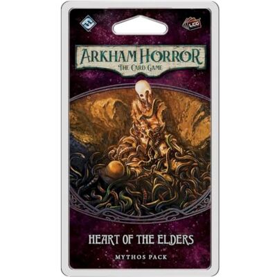 Fantasy Flight Games , Arkham Horror The Card Game: Mythos Pack 3.3. Heart of the Elders, Card Game, Ages 14+, 1 to 4 Players, 60 to 120 Minutes Playing Time Fantasy Flight Games , Arkham Horror The Card Game: Mythos Pack 3.3. Heart of the Elders, Card Game, Ages 14+, 1 to 4 Players, 60 to 120 Minutes Playing Time