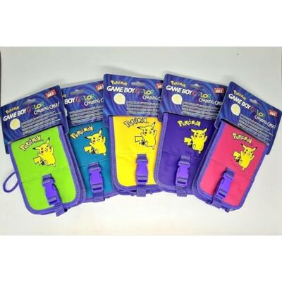 Nintendo Schutztasche für Gameboy Color im Pokemon-Design Nintendo Schutztasche für Gameboy Color im Pokemon-Design