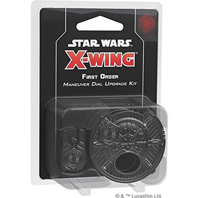 Atomic Fantasy Flight Games Star Wars X-Wing Second Edition: Star Wars X-Wing: First Order Maneuver Dial Upgrade Kit Miniature Game Atomic Fantasy Flight Games Star Wars X-Wing Second Edition: Star Wars X-Wing: First Order Maneuver Dial Upgrade Kit Miniature Game
