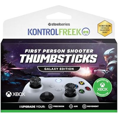 KontrolFreek FPS Freek Galaxy Black Xbox Stick Aufsätze Performance Thumbsticks & Stickerhöhung für Xbox Series X S & Xbox One Mehr Präzision & Kontrolle Schwarz KontrolFreek FPS Freek Galaxy Black Xbox Stick Aufsätze Performance Thumbsticks & Stickerhöhung für Xbox Series X S & Xbox One Mehr Präzision & Kontrolle Schwarz