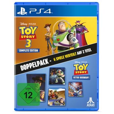 Toy Story: Retro Roundup! + Toy Story 3 Complete Edition Double Pack PS4 Toy Story: Retro Roundup! + Toy Story 3 Complete Edition Double Pack PS4