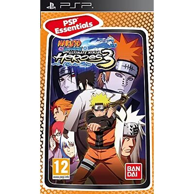 Naruto Shippuden : ultimate Ninja heroes 3 collection essentiels Naruto Shippuden : ultimate Ninja heroes 3 collection essentiels