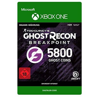 Recon Breakpoint: 4800 (+1000 bonus) Ghost Coins Xbox One Download Code Recon Breakpoint: 4800 (+1000 bonus) Ghost Coins Xbox One Download Code
