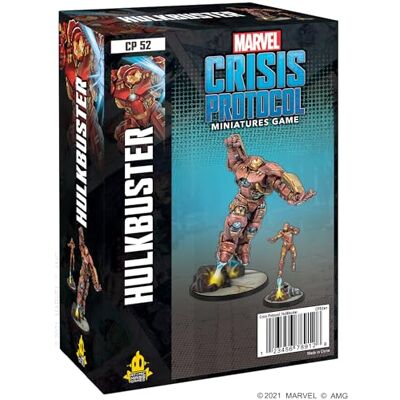 Atomic , Hulkbuster: Marvel Crisis Protocol, Miniatures Game, Ages 14+, 2 Players, 45 Minutes Playing Time,Multicolor,FFGCP52 Atomic , Hulkbuster: Marvel Crisis Protocol, Miniatures Game, Ages 14+, 2 Players, 45 Minutes Playing Time,Multicolor,FFGCP52