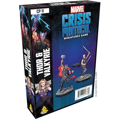 Atomic , Marvel Crisis Protocol: Character Pack: Thor and Valkyrie , Miniatures Game , Ages 10+ , 2+ Players , 45 Minutes Playing Time Atomic , Marvel Crisis Protocol: Character Pack: Thor and Valkyrie , Miniatures Game , Ages 10+ , 2+ Players , 45 Minutes Playing Time