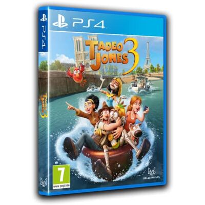 SELECTA PLAY Tad Jones 3: Die Smaragdtafel (PS4) SELECTA PLAY Tad Jones 3: Die Smaragdtafel (PS4)