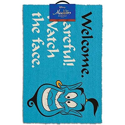 Disney Pyramid Door Mats Aladdin (Watch The Face), Mehrfarbig, GP85302 Disney Pyramid Door Mats Aladdin (Watch The Face), Mehrfarbig, GP85302