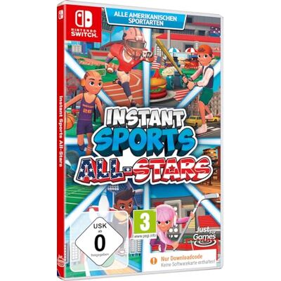 All Stars INSTANT SPORTS All-Stars Alle amerikanischen Sportarten für die ganze Familie für Switch All Stars INSTANT SPORTS All-Stars Alle amerikanischen Sportarten für die ganze Familie für Switch
