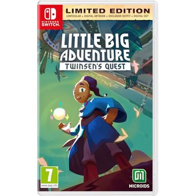 Nintendo Videogioco Microids Little Big Adventure Twinsen's Quest Limited Edition Nintendo Videogioco Microids Little Big Adventure Twinsen's Quest Limited Edition