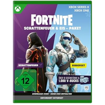 Fortnite Schattenfeuer & Eis -Paket (Download-Code in der Box) Xbox Fortnite Schattenfeuer & Eis -Paket (Download-Code in der Box) Xbox