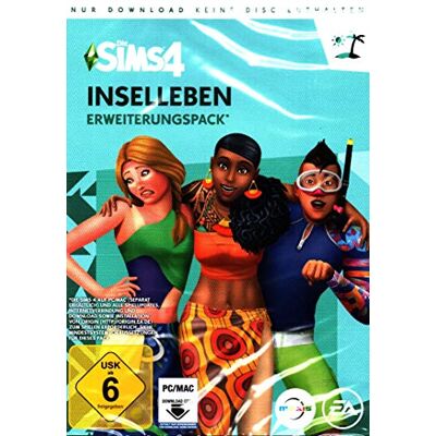 Die Sims 4 Inselleben (EP7) Erweiterungspack PC/Mac VideoGame Code in der Box Deutsch Die Sims 4 Inselleben (EP7) Erweiterungspack PC/Mac VideoGame Code in der Box Deutsch