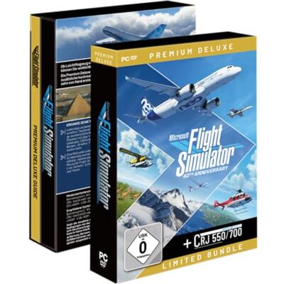 Microsoft Flight Simulator Premium Deluxe + CRJ 550/700 Limited Bundle Microsoft Flight Simulator Premium Deluxe + CRJ 550/700 Limited Bundle
