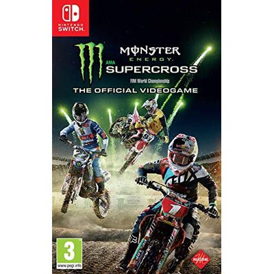 Monster Cable Energy Supercross The Official Videogame (Nintendo Switch) (New) Monster Cable Energy Supercross The Official Videogame (Nintendo Switch) (New)