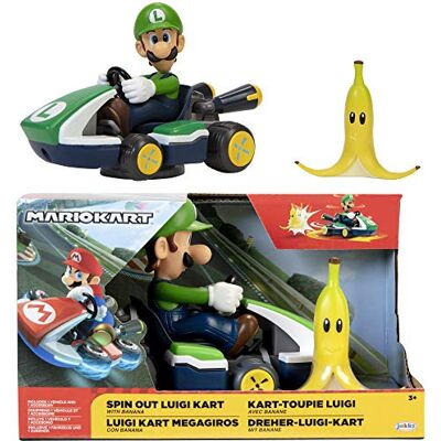 Super Nintendo Rennfahrzeug Kreisel Luigi Grün 408754-PB Super Nintendo Rennfahrzeug Kreisel Luigi Grün 408754-PB