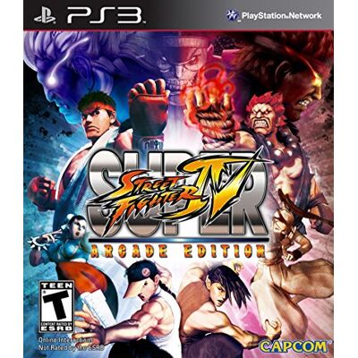 Super Street Fighter IV Arcade Edition PS3 US Super Street Fighter IV Arcade Edition PS3 US