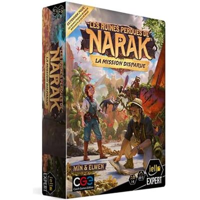 IELLO Narak: Die verlorenen Ruinen - Mission verschwunden - Brettspiel IELLO Narak: Die verlorenen Ruinen - Mission verschwunden - Brettspiel