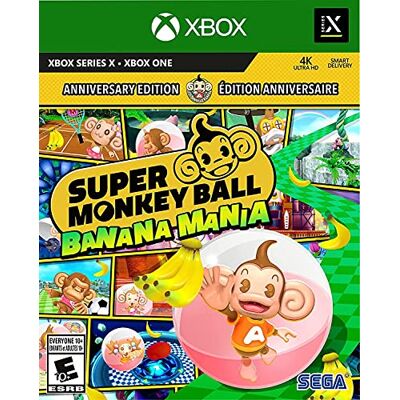 Super Monkey Ball Banana Mania ANNIVERSARY LAUNCH EDITION for Xbox One and Xbox Series X Super Monkey Ball Banana Mania ANNIVERSARY LAUNCH EDITION for Xbox One and Xbox Series X