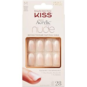 Kiss Salon Acryl Nude Französische Nägel Beige 28 Stück (1er Pack) Kiss Salon Acryl Nude Französische Nägel Beige 28 Stück (1er Pack)