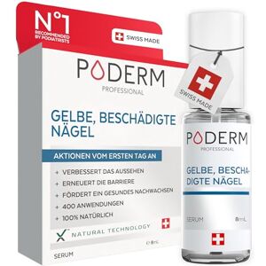 PODERM Pflegeserum für verfärbte und beanspruchte Nägel Verbessert das Erscheinungsbild der Nägel Klärende & pflegende Formel Hand- & Fußpflege Einfache Anwendung Swiss Made PODERM Pflegeserum für verfärbte und beanspruchte Nägel Verbessert das Erscheinungsbild der Nägel Klärende & pflegende Formel Hand- & Fußpflege Einfache Anwendung Swiss Made