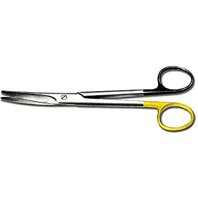 GIMA Mayo Super Cut Schere, gebogen, mit Klingen zum Schneiden von Stoffen mit Griff ohne Schlitten, 17cm, 26486 GIMA Mayo Super Cut Schere, gebogen, mit Klingen zum Schneiden von Stoffen mit Griff ohne Schlitten, 17cm, 26486