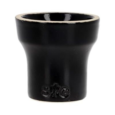 HOOKAiN POT Mehrloch Shisha Kopf aus Stoneware – Keramikkopf, 10–13g Depot, Handmade in Spanien (SWG Black Shiny) HOOKAiN POT Mehrloch Shisha Kopf aus Stoneware – Keramikkopf, 10–13g Depot, Handmade in Spanien (SWG Black Shiny)