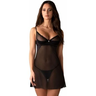 Obsessive Nachtwäsche XXL/XXXL schwarz Marke: EAN: 5901688261750 Obsessive Nachtwäsche XXL/XXXL schwarz Marke: EAN: 5901688261750