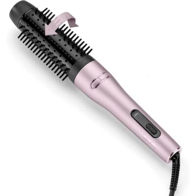 BaByliss Smooth Hot Brush, 42 mm rotierende beheizte Thermobürste, Flieder Beheizte Rundbürste, Anti-Frizz-Ionen, Thermal Brush, 5 Temperaturstufen bis 200 °C, digitales Display, HSB500E BaByliss Smooth Hot Brush, 42 mm rotierende beheizte Thermobürste, Flieder Beheizte Rundbürste, Anti-Frizz-Ionen, Thermal Brush, 5 Temperaturstufen bis 200 °C, digitales Display, HSB500E