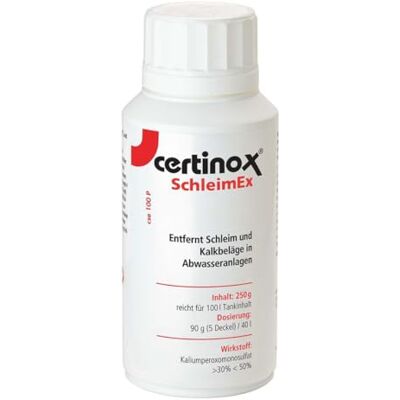 CERTINOX 250g Tankreinigung SchleimEX Pulver CERTINOX 250g Tankreinigung SchleimEX Pulver
