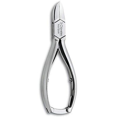 3 Claveles 12141 Zange für Pediküre, CorCasa, Edelstahl 14.5 cm 3 Claveles 12141 Zange für Pediküre, CorCasa, Edelstahl 14.5 cm