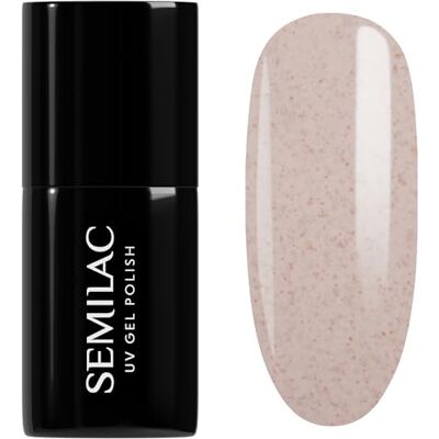 Semilac UV Nagellack 963 Rose Stracciatella 7 ml – Cremiges Beige mit Rosé-Kupfer-Flakes für warmen Glow – Inner Glow Kollektion Semilac UV Nagellack 963 Rose Stracciatella 7 ml – Cremiges Beige mit Rosé-Kupfer-Flakes für warmen Glow – Inner Glow Kollektion
