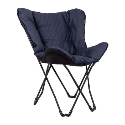 Bo-Camp - Himrod - Blau - Kationisch - Butterfly chair Bo-Camp - Himrod - Blau - Kationisch - Butterfly chair