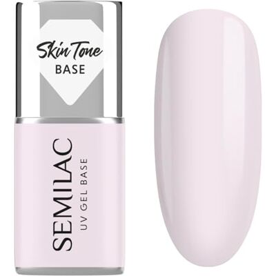Semilac Skin Tone Cover Base Natural Pink 7 ml Semilac Skin Tone Cover Base Natural Pink 7 ml