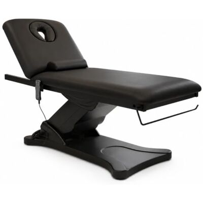 HABYS Kosmetikliege Elektrisch mit Heizung Serenity Ergo 4 (Schwarz) Elektrische Massageliege 3 Motoren bis 150 kg, Beheizbare Liegefläche 35–60°C, Höhenverstellung 61–81 cm, RESET-Funktion HABYS Kosmetikliege Elektrisch mit Heizung Serenity Ergo 4 (Schwarz) Elektrische Massageliege 3 Motoren bis 150 kg, Beheizbare Liegefläche 35–60°C, Höhenverstellung 61–81 cm, RESET-Funktion