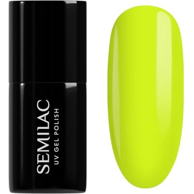 Semilac UV Nagellack 565 Neon Yellow 7ml Gel Nagellack Maniküre Semilac UV Nagellack 565 Neon Yellow 7ml Gel Nagellack Maniküre