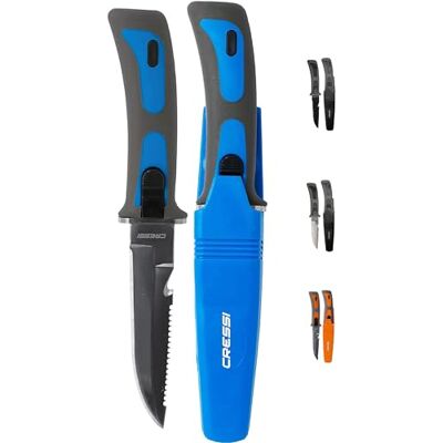 CRESSI Vigo Knife Tauchermesser von Qualität, Unisex Erwachsene CRESSI Vigo Knife Tauchermesser von Qualität, Unisex Erwachsene