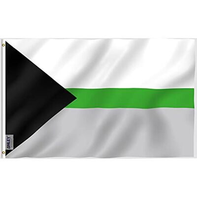 Anley Fly Breeze 3x5 Fuß Demiromantic Pride Flag Lebendige Farbe und Lichtschutz Canvas Header und Doppelnähte -Demiromantic LGBT Flags Polyester mit Messingösen 3 X 5 Ft Anley Fly Breeze 3x5 Fuß Demiromantic Pride Flag Lebendige Farbe und Lichtschutz Canvas Header und Doppelnähte -Demiromantic LGBT Flags Polyester mit Messingösen 3 X 5 Ft