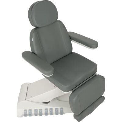 HABYS Luxoria PRO 5 Elektrische Kosmetikliege Beheizbare Beautyliege mit 5 Motoren, Drehfunktion & Fußsteuerung Kosmetikstuhl für SPA, Ästhetische Medizin & Massage Ash Grey HABYS Luxoria PRO 5 Elektrische Kosmetikliege Beheizbare Beautyliege mit 5 Motoren, Drehfunktion & Fußsteuerung Kosmetikstuhl für SPA, Ästhetische Medizin & Massage Ash Grey