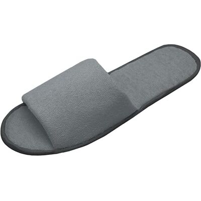ZOLLNER Einwegslipper Gästehausschuh mit offener Spitze Frottierslipper für Reise, Spa, Sauna und Zuhause rutschhemmende Sohle Einheitsgröße Hotelqualität, 252 ZOLLNER Einwegslipper Gästehausschuh mit offener Spitze Frottierslipper für Reise, Spa, Sauna und Zuhause rutschhemmende Sohle Einheitsgröße Hotelqualität, 252