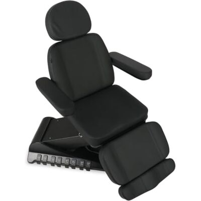 HABYS Luxoria PRO 5 Elektrische Kosmetikliege mit 5 Motoren, Black Beheizbare Beautyliege, Drehfunktion & Fußsteuerung, Kosmetikstuhl für SPA, Ästhetische Medizin & Massage HABYS Luxoria PRO 5 Elektrische Kosmetikliege mit 5 Motoren, Black Beheizbare Beautyliege, Drehfunktion & Fußsteuerung, Kosmetikstuhl für SPA, Ästhetische Medizin & Massage