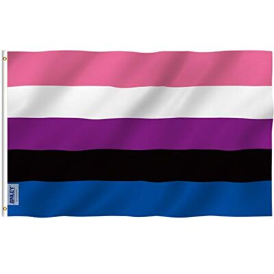 Anley Fly Breeze 3x5 Fuß Genderfluid Flag Lebendige Farbe und UV-beständig Canvas Header und doppelt genäht Genderfluid Pride Flags Polyester mit Messingösen 3 X 5 Ft Anley Fly Breeze 3x5 Fuß Genderfluid Flag Lebendige Farbe und UV-beständig Canvas Header und doppelt genäht Genderfluid Pride Flags Polyester mit Messingösen 3 X 5 Ft