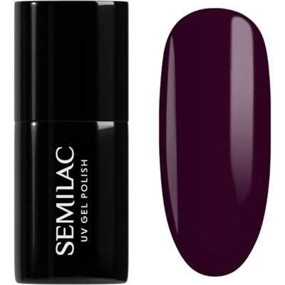 Semilac UV Nagellack 099 Dark Purple Wine 7ml Gel Nagellack für Nägel Semilac UV Nagellack 099 Dark Purple Wine 7ml Gel Nagellack für Nägel