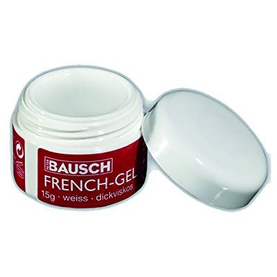 Bausch French Gel Weiß Dickviskos - Nagelgel Bausch French Gel Weiß Dickviskos - Nagelgel