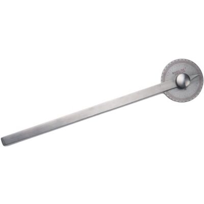 Cando Baseline Edelstahl-Goniometer – 360° ROM-Messinstrument für Gelenke mit 35,6 cm Armen Cando Baseline Edelstahl-Goniometer – 360° ROM-Messinstrument für Gelenke mit 35,6 cm Armen
