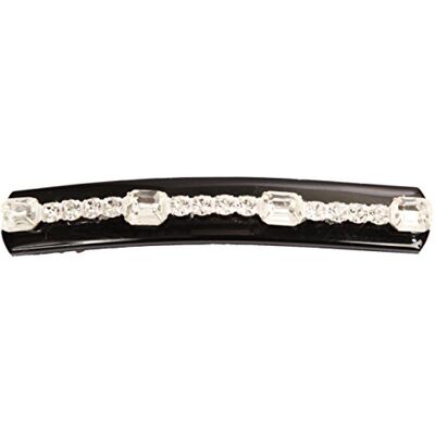 Caravan 0,5 Oz X-Large Automatische Haarspange verziert mit Swarovski Fancy Kristall Rhein Stone Caravan 0,5 Oz X-Large Automatische Haarspange verziert mit Swarovski Fancy Kristall Rhein Stone