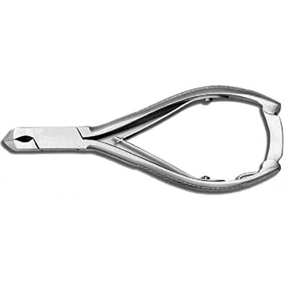GIMA Schräge Nagelzange zum Schneiden der Nägel der Hände und der Füße, aus rostfreiem Edelstahl, Länge 14 cm. GIMA Schräge Nagelzange zum Schneiden der Nägel der Hände und der Füße, aus rostfreiem Edelstahl, Länge 14 cm.