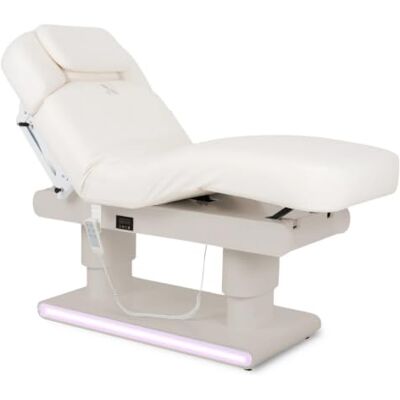 HABYS Eterna Elektrische Kosmetikliege mit 4 Motoren & Heizfunktion (Beige) Premium Beautyliege mit RGB-LED, 16 cm Komfortpolsterung & Gesichtsausschnitt, SPA, Massage & Ästhetische Medizin HABYS Eterna Elektrische Kosmetikliege mit 4 Motoren & Heizfunktion (Beige) Premium Beautyliege mit RGB-LED, 16 cm Komfortpolsterung & Gesichtsausschnitt, SPA, Massage & Ästhetische Medizin