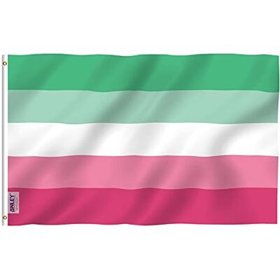Anley Fly Breeze 3x5 Fuß Abrosexual Pride Flag Lebendige Farbe und Lichtschutz Canvas Header und Doppelnähte Abrosexualität LGBT Flags Polyester mit Messingösen 3 X 5 Ft Anley Fly Breeze 3x5 Fuß Abrosexual Pride Flag Lebendige Farbe und Lichtschutz Canvas Header und Doppelnähte Abrosexualität LGBT Flags Polyester mit Messingösen 3 X 5 Ft