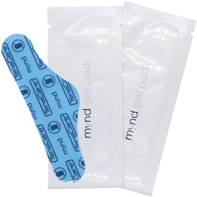 TensCare Ersatzelektroden für Mynd TENS-Gerät 1 Packung mit 3 Elektroden für die Anwendung mit Mynd bei Migräne und Kopfschmerzen. TensCare Ersatzelektroden für Mynd TENS-Gerät 1 Packung mit 3 Elektroden für die Anwendung mit Mynd bei Migräne und Kopfschmerzen.