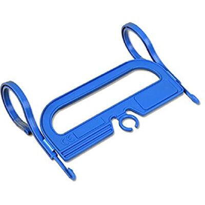 GIMA Lose, blaue Haken für Urinbeutel, 200 Stücke GIMA Lose, blaue Haken für Urinbeutel, 200 Stücke